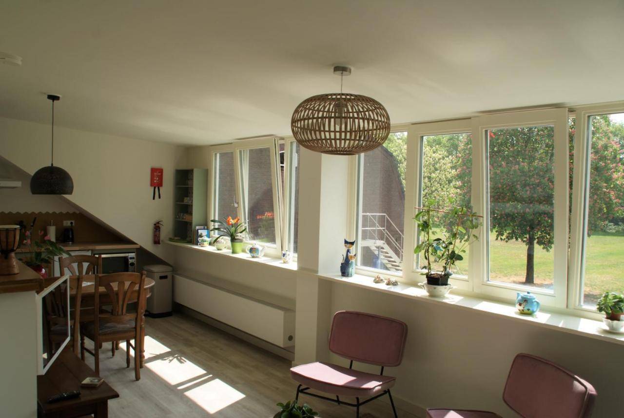 Vakantieboerderij 'T Zand - Appartement 히스위크 외부 사진